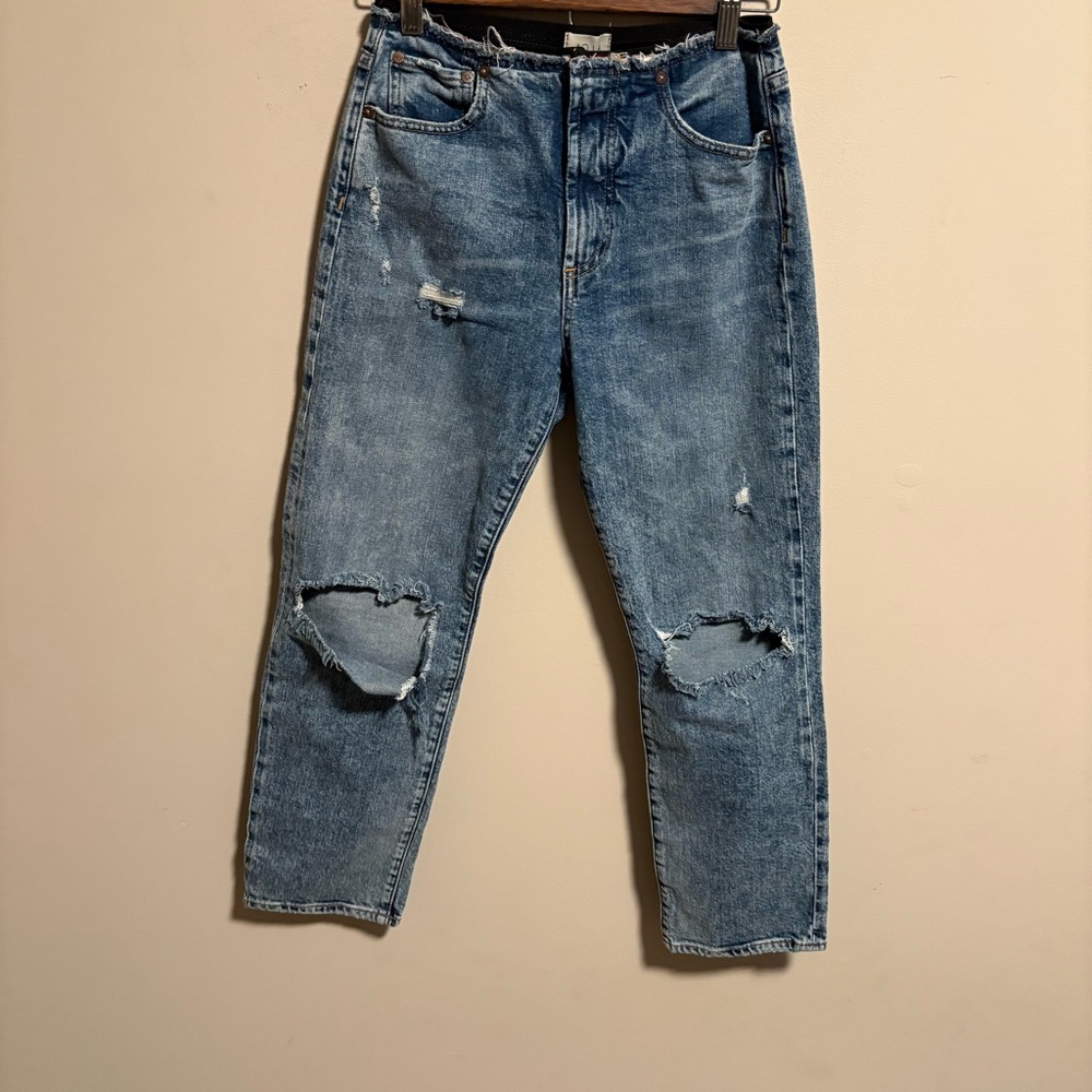 Alice + Olivia AO.LA Jeans Amazing Genevive Removed Waistband Last Call- Size 26